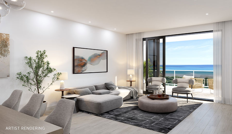 Lumena Great Room Rendering
