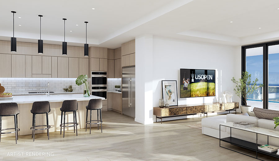 Lumena Kitchen Rendering