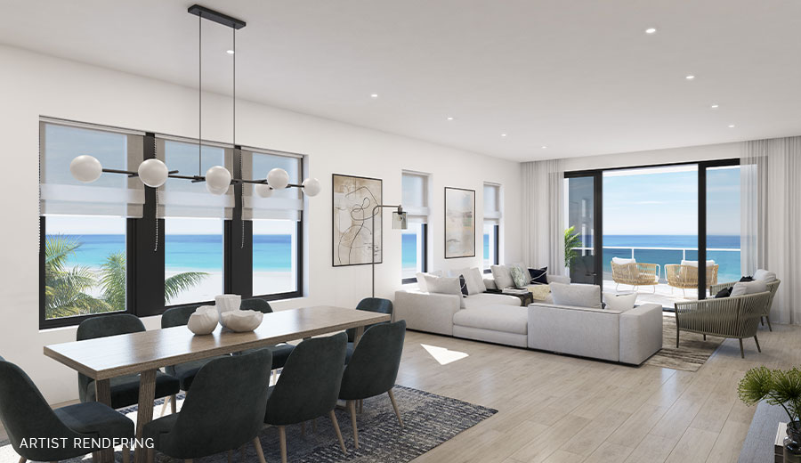 Lumena Great Room Rendering