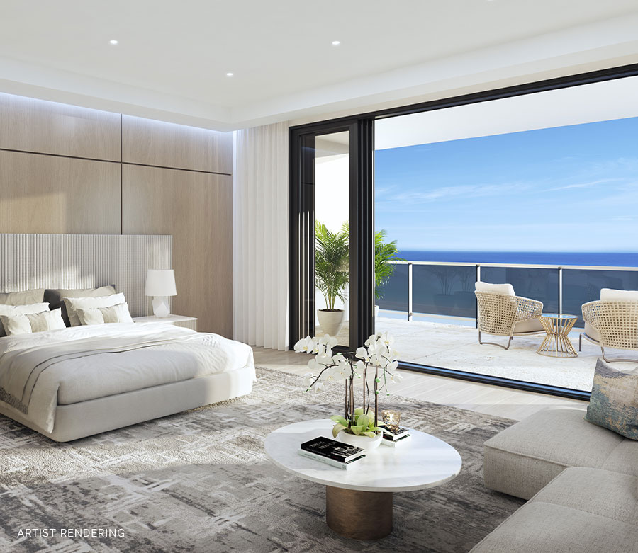 Lumena Bedroom Terrace Rendering