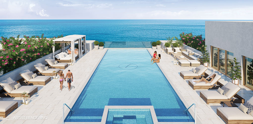 rooftop rendering at lumena on satellite beach, FL