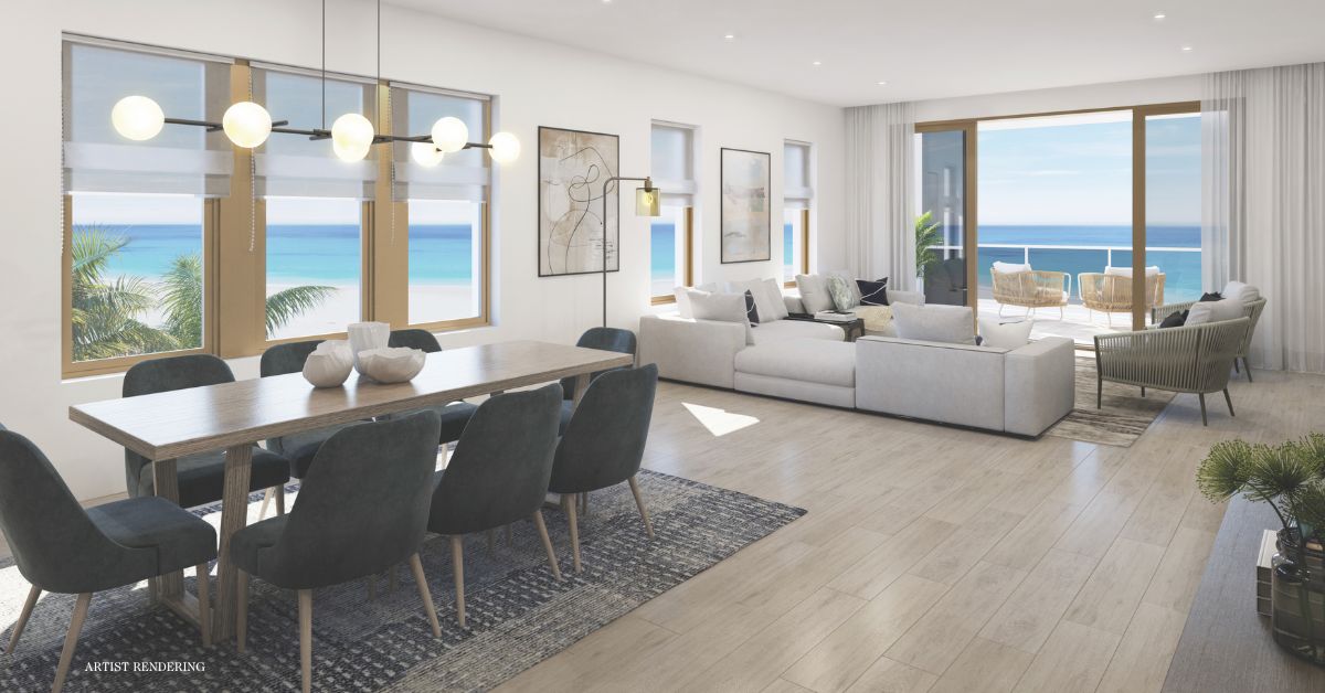 Lumena luxury condominium great room