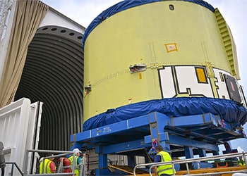 Rocket Hardware for Future Artemis Flights